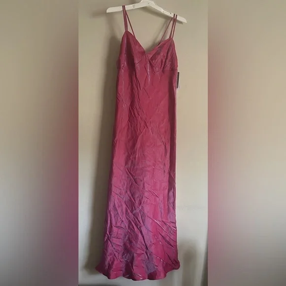 Women’s Wild Fable Iridescent Maxi Slip Dress NWT - Picture 1 of 7